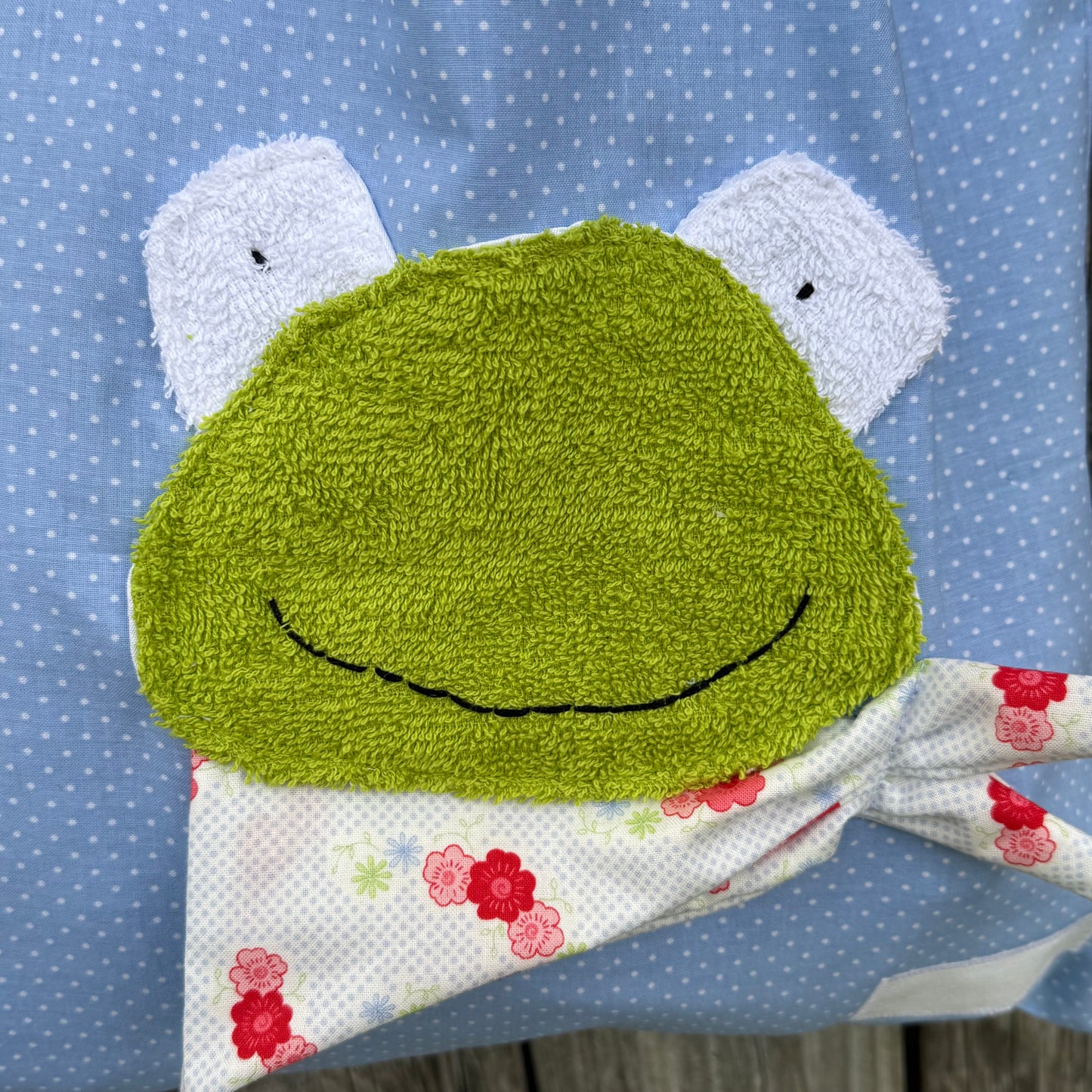 Wetbagset Frosch personalisiert – Kindertasche & Wetbag für Kindergarten
