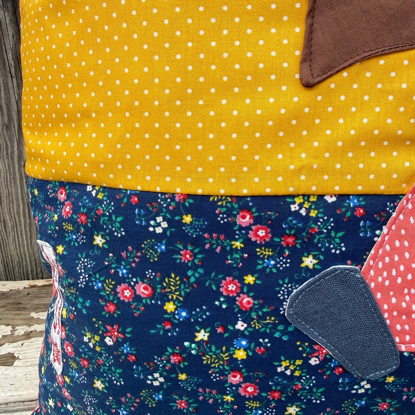 Kissen Mädchen personalisiert mit Namen - handgemachtes Kissen zur Geburt