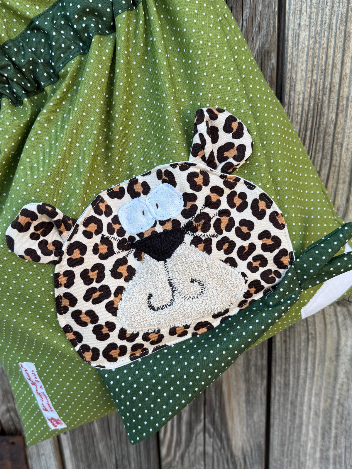 Wetbag Leo – Nasstasche Leopard für Baby & Kleinkind