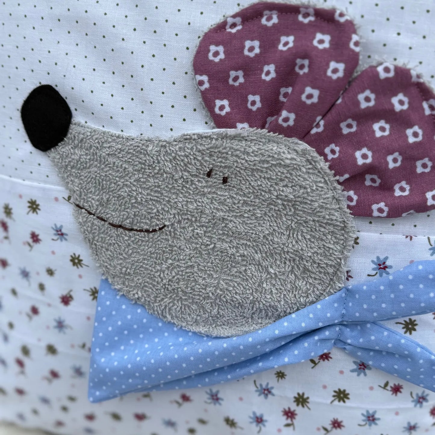 Kissen Maus, Kuschelkissen mit Namen, Kissen Maus Motiv