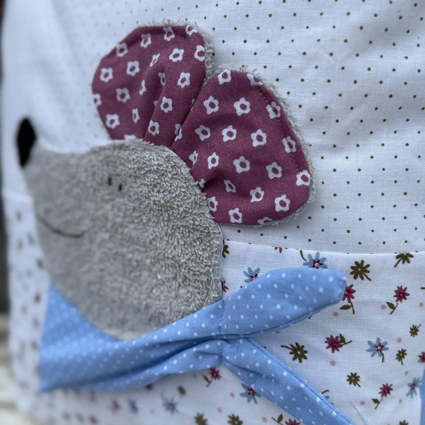 Kissen Maus, Kuschelkissen mit Namen, Kissen Maus Motiv