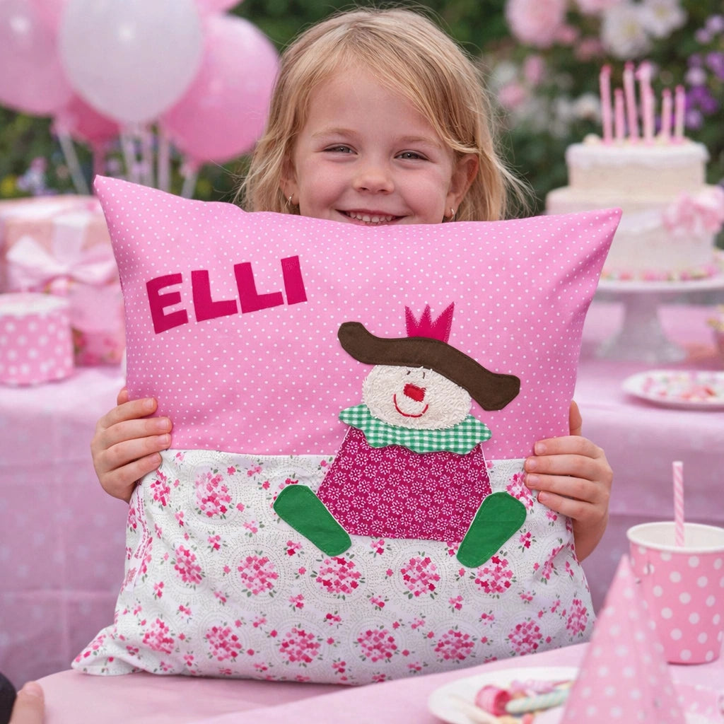 Kissen Prinzessin personalisiert -Kinderkissen mit Namen