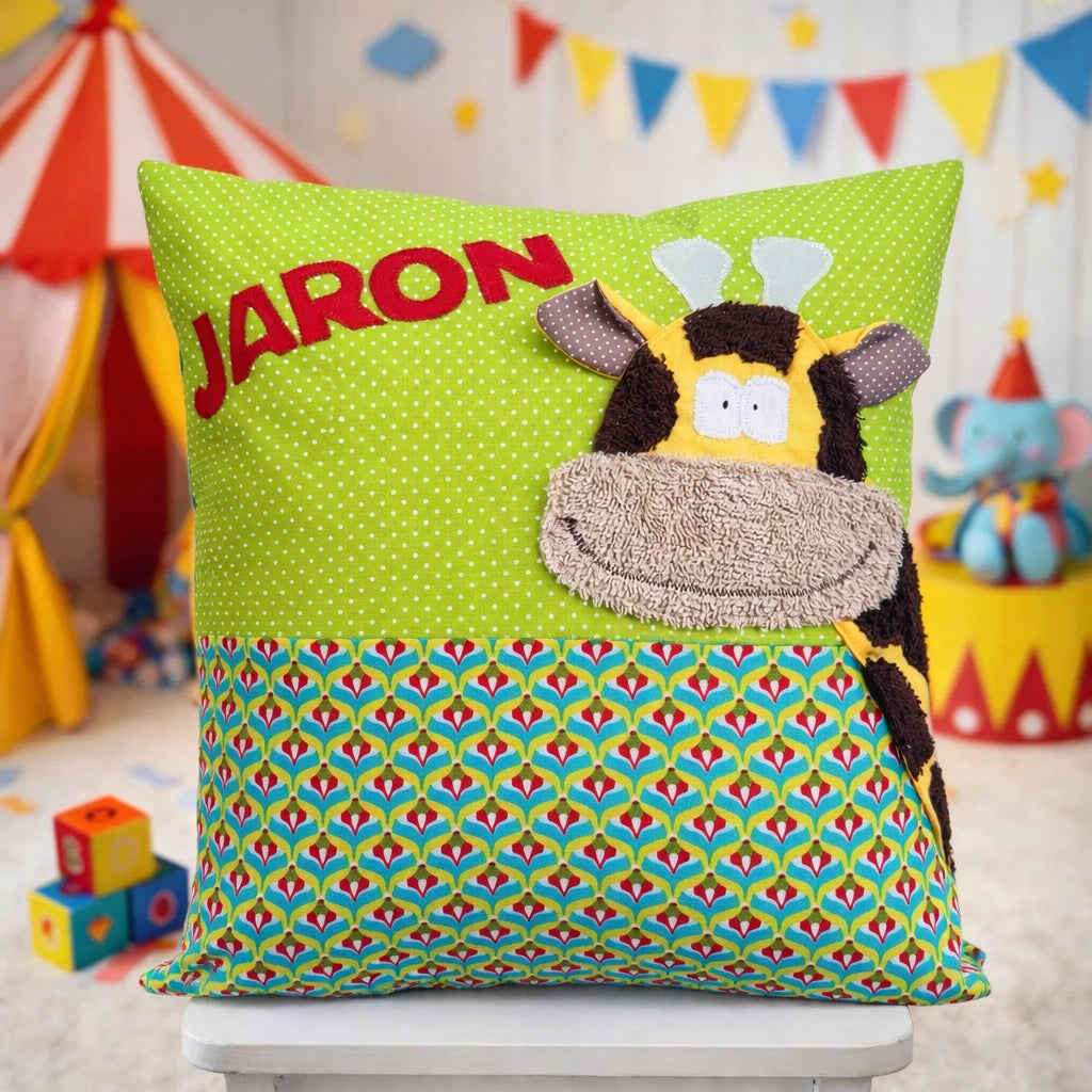 Kissen Giraffe personalisiert