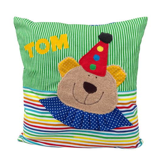 Kissen Zirkusbär personalisiert