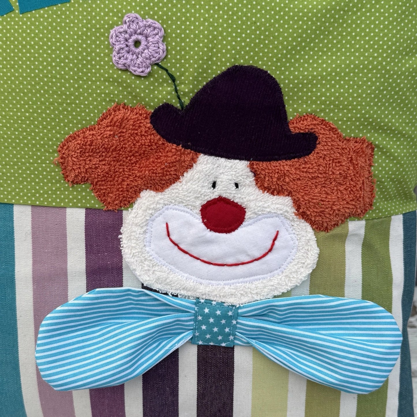 Kissen Clown personalisiert