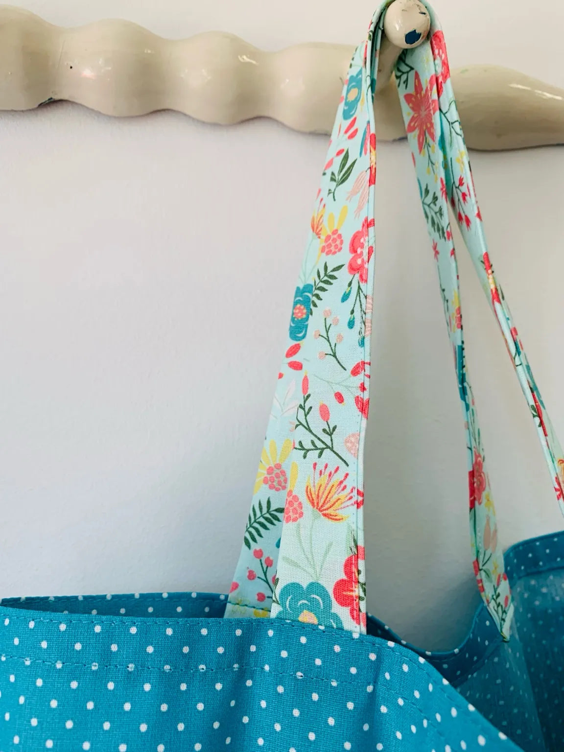 Kita-Set Maus & Katze – Handgemachte Wetbag und Garderobenbeutel mit Namen für Kinder