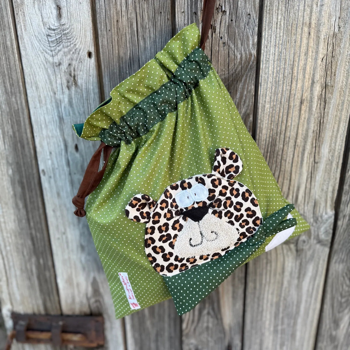 Wetbag Leo – Nasstasche Leopard für Baby & Kleinkind