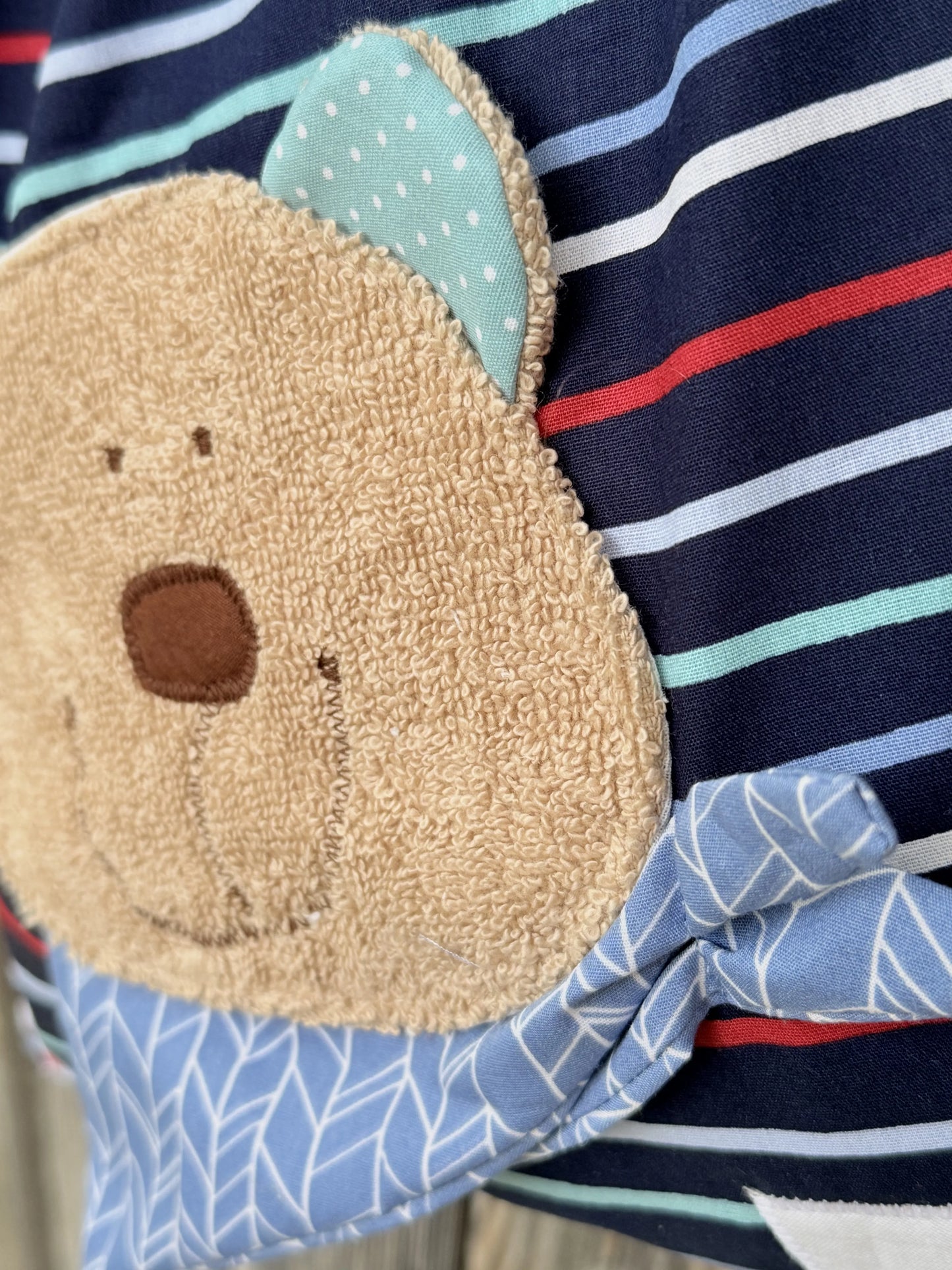 Wetbag Bär -wasserdichter Nassbeutel mit niedlicher Applikation
