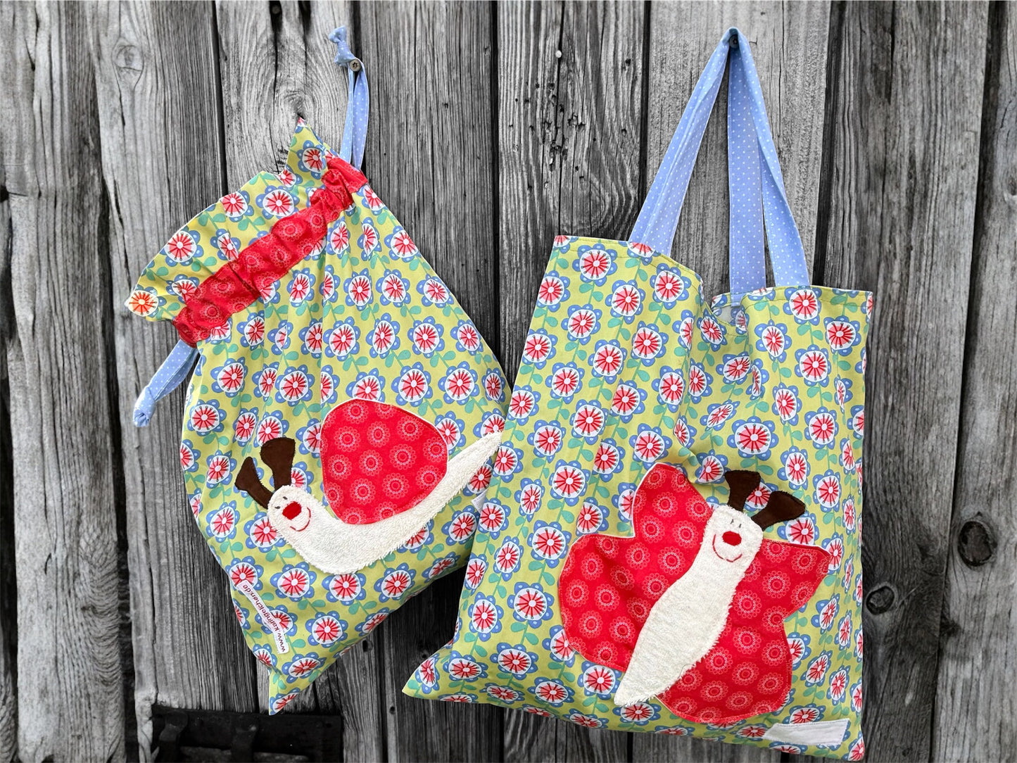 KitaSet personalisiert – Kindertasche Set mit Wetbag & Garderobenbeutel | Geschenk Kindergartenstart