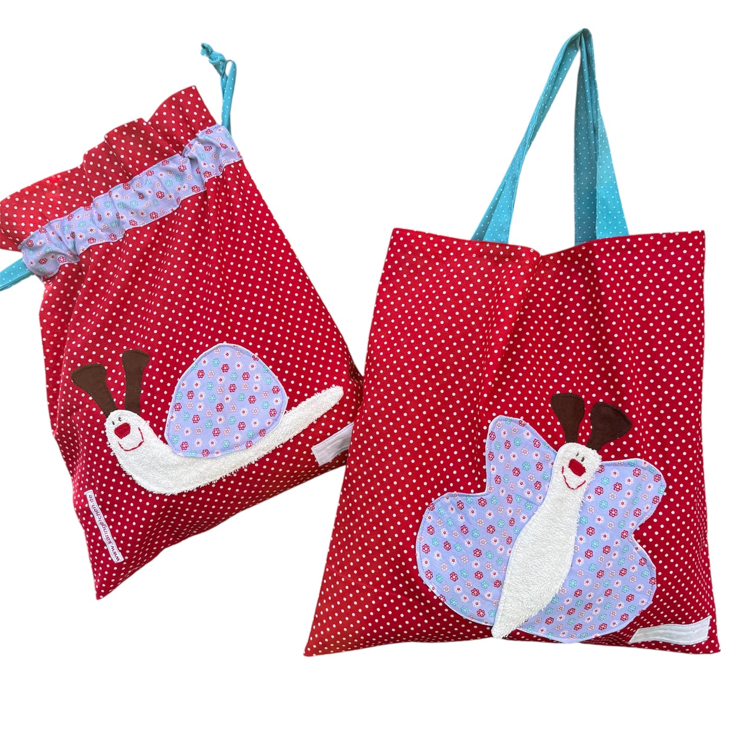 KitaSet mit Wetbag & Garderobenbeutel – handgemachtes Geschenk zum Kindergartenstart