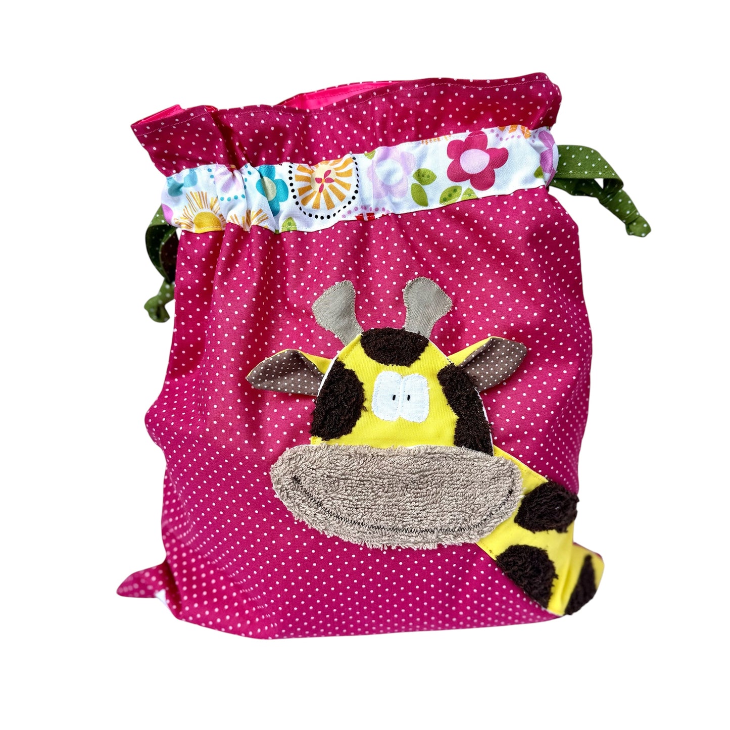 Wetbag Pink mit Giraffe – Nasstasche für Kindergarten & unterwegs