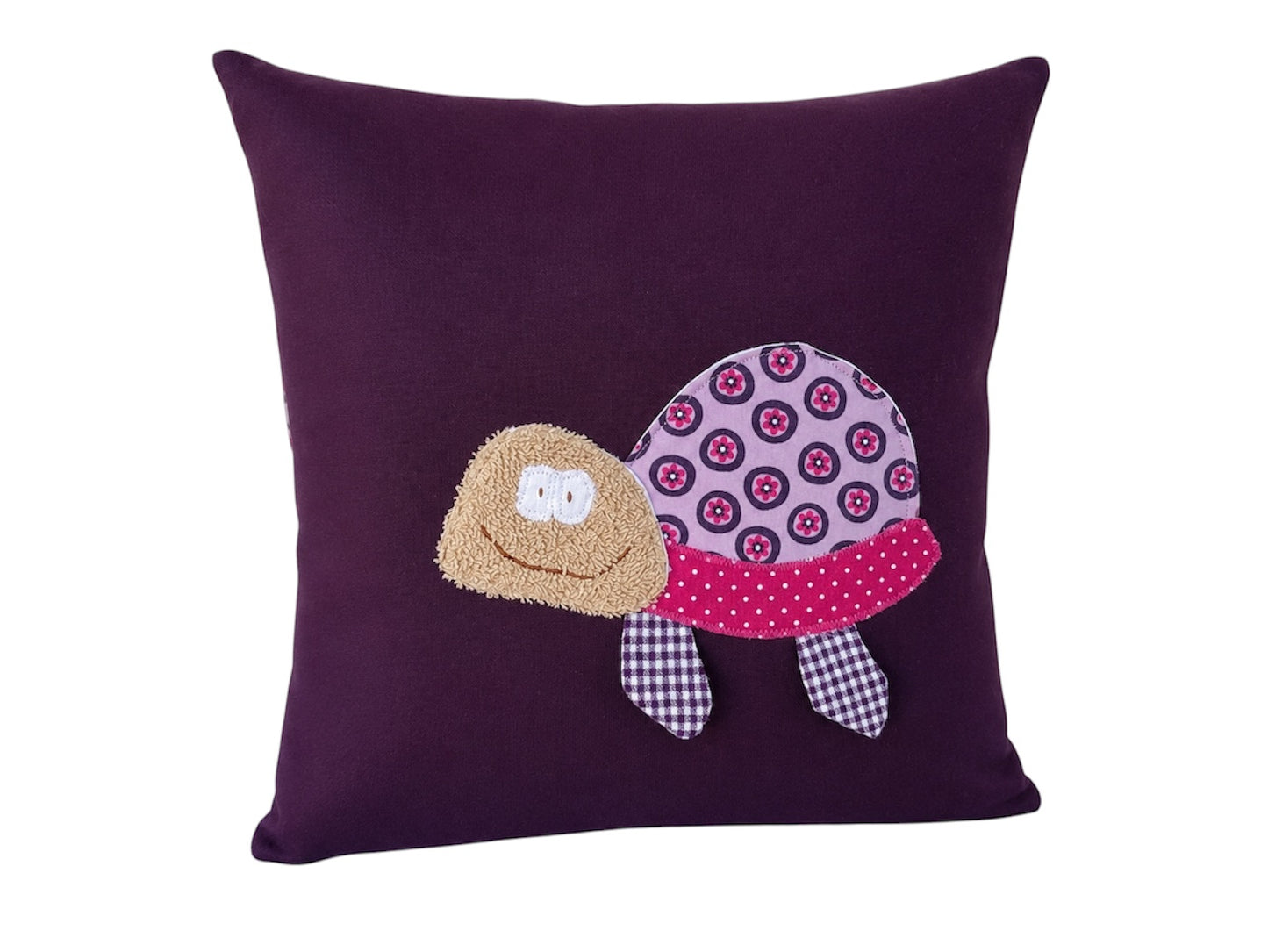 Reisekissen Schildkröte – Kuschelkissen für Kinder unterwegs | 30x30 cm
